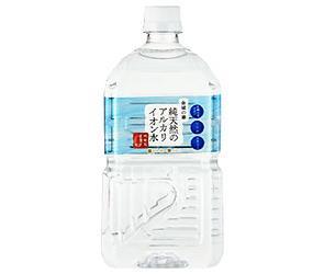 KFG pure natural alkaline ionized water Kinjo no Hana 1L plastic bottle x 12 bottles [shipped in Japan]