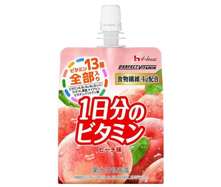 House Wellness PERFECT VITAMIN 1 day's worth of vitamin jelly dietary fiber 180g pouch x 24 pieces [shipped in Japan]