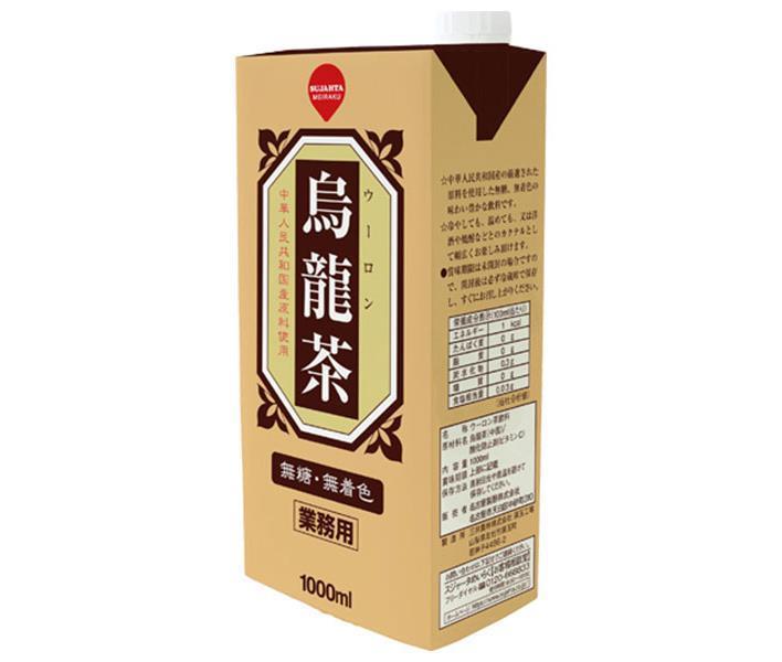 Sujata Commercial Oolong Tea 1000ml paper pack x 6 bottles [shipped in Japan]