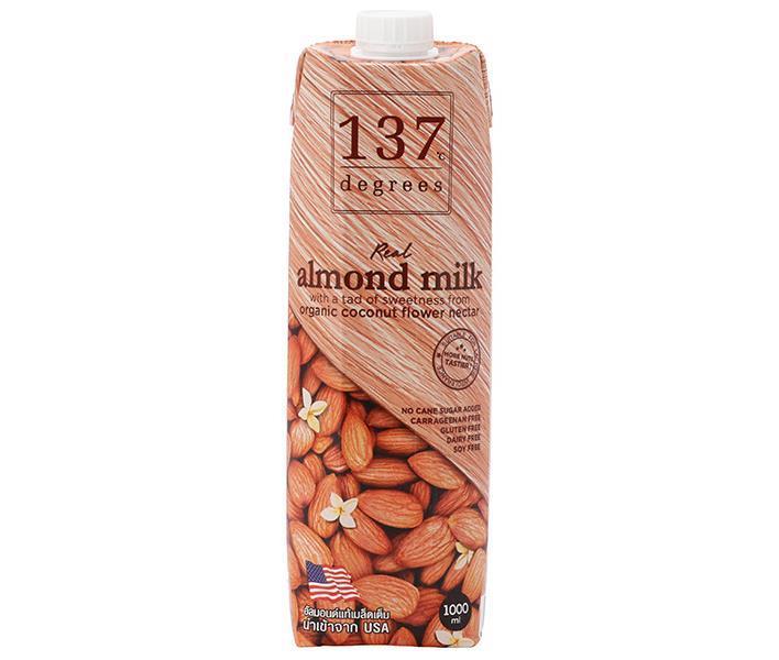 HARUNA 137 Degrees Almond Milk Original 1000ml paper pack x 12 bottles [shipped in Japan]