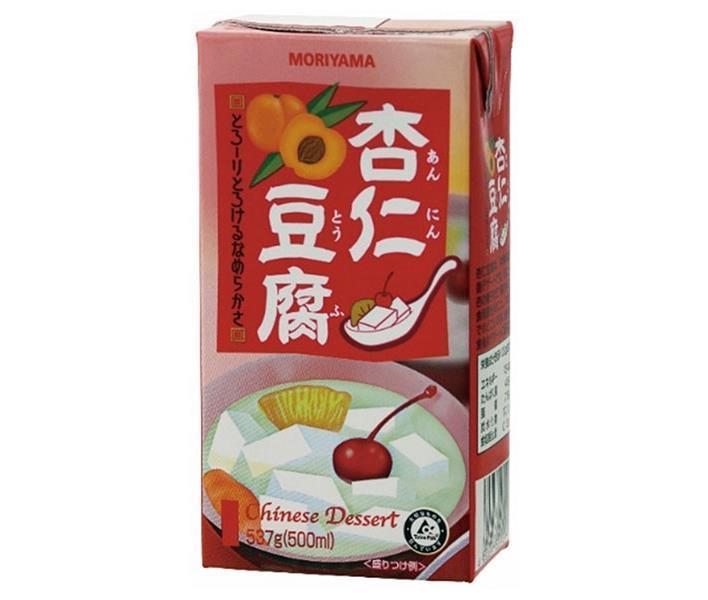Moriyama Milk Industry MORIYAMA Almond Tofu 537g paper pack x 12 pieces [Shipped in Japan]