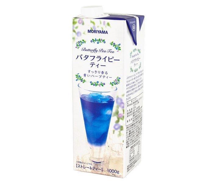 守山乳業 バタフライピーティー 1000g紙パック×6本入【日本出荷】