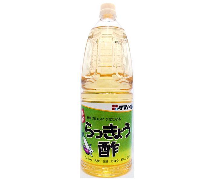 Tamanoi Vinegar Rakkyo Vinegar 1.8L plastic bottles x 6 bottles [shipped in Japan]