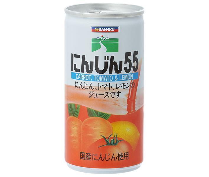 三育フーズ にんじん55 食塩無添加 190g缶×30本入【日本出荷】