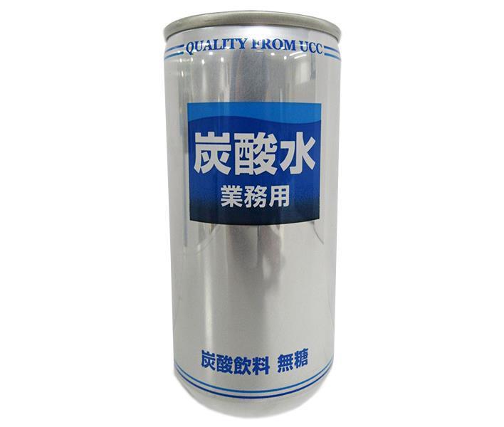 UCC 炭酸水 業務用 190ml缶×30本入【日本出荷】