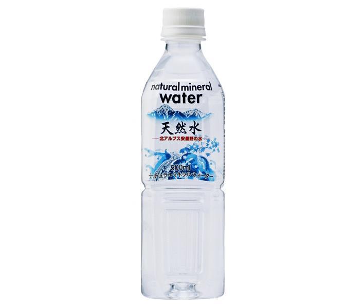 UCC 天然水 北アルプス安曇野の水 500mlペットボトル×24本入【日本出荷】