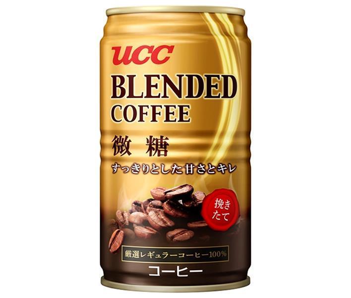 UCC ブレンドコーヒー 微糖 185g缶×30本入【日本出荷】