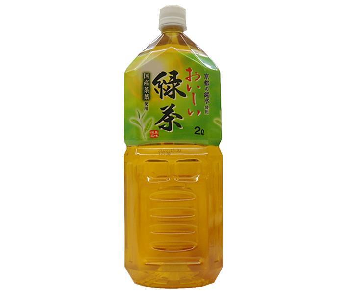 MRI Delicious green tea using Kyoto's famous water 2L plastic bottles x 6 bottles [shipped in Japan]