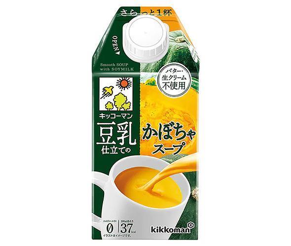 Kibun Soy milk pumpkin soup 500ml paper pack x 12 bottles [shipped in Japan]