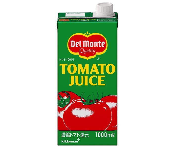 Del Monte Tomato Juice 1L paper pack x 6 bottles [shipped in Japan]