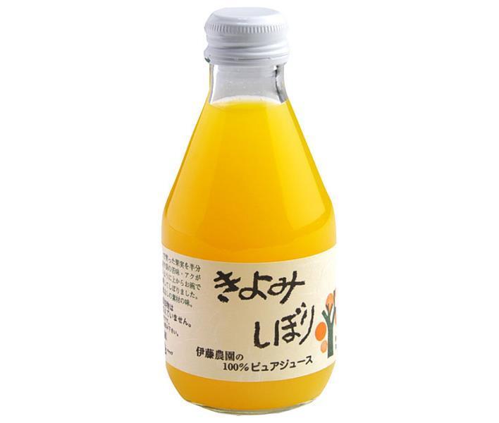 Ito Farm 100% Pure Juice Kiyomi 180ml bottle x 30 bottles [Shipped in Japan]