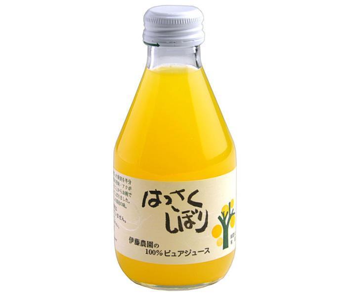 伊藤農園 100%ピュアジュース はっさく 180ml瓶×30本入【日本出荷】