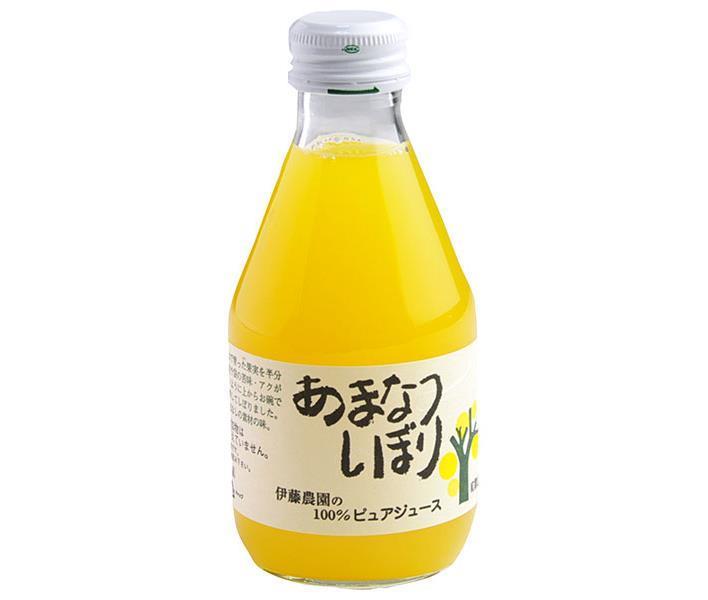 Ito Farm 100% Pure Juice Amanatsu 180ml bottle x 30 bottles [Shipped in Japan]