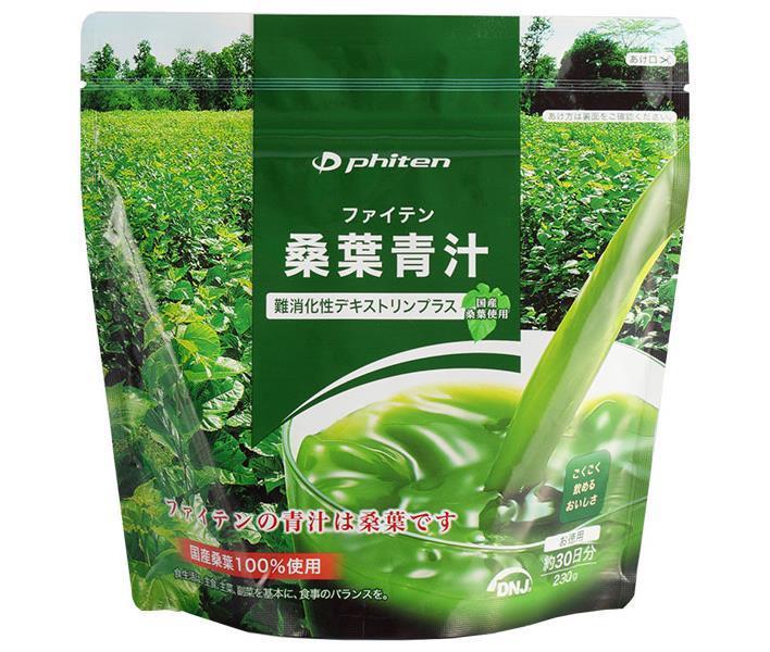Phiten Mulberry Green Juice Indigestible Dextrin Plus 230g x 1 bag [Shipped in Japan]