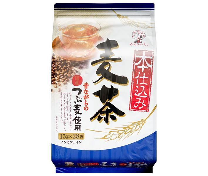 宇治森徳 本仕込み麦茶 15g×28袋×12袋入【日本出荷】