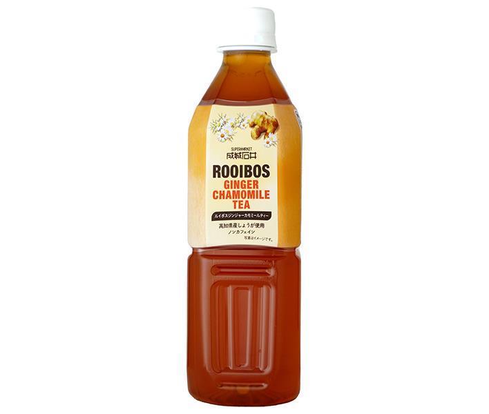 Seijo Ishii Rooibos Ginger Chamomile Tea 500ml plastic bottle x 24 bottles [shipped in Japan]