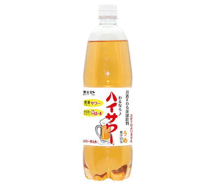 Hakusuisha High Sour Ume 1000ml plastic bottle x 15 bottles [shipped in Japan]