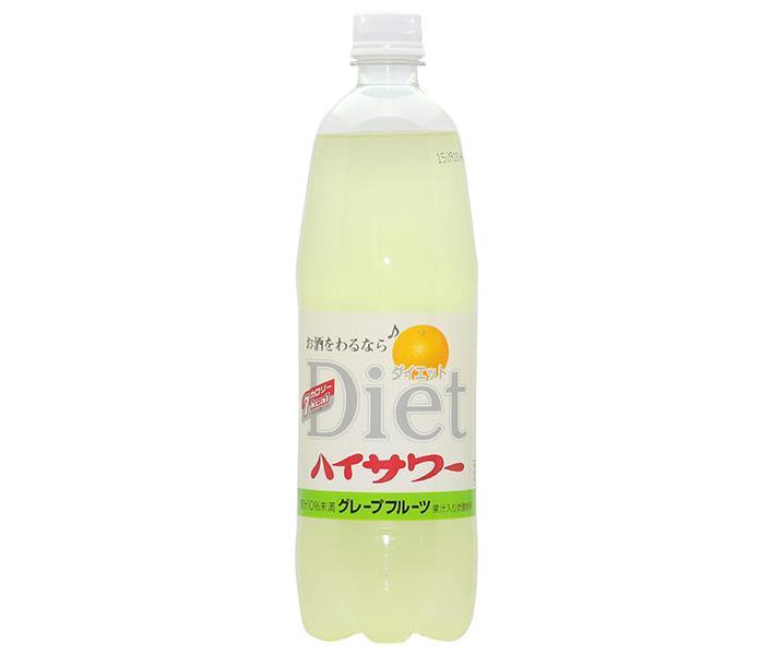 博水社 ダイエットハイサワー グレープフルーツ 1000mlペットボトル×15本入【日本出荷】