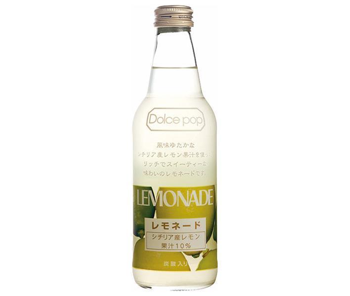 Kawasaki Beverages Dolce Pop Lemonade 340ml bottle x 24 bottles [shipped in Japan]