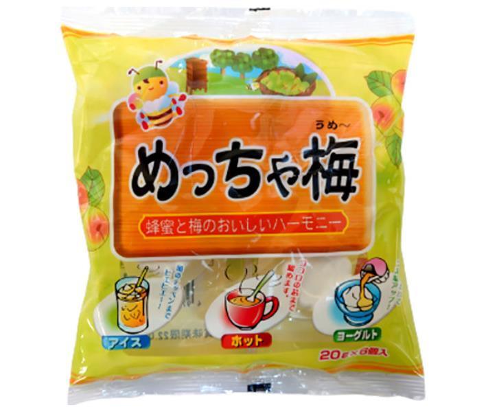Yamato Honey Meccha Plum 20g x 6 pieces x 10 bags [shipped in Japan]