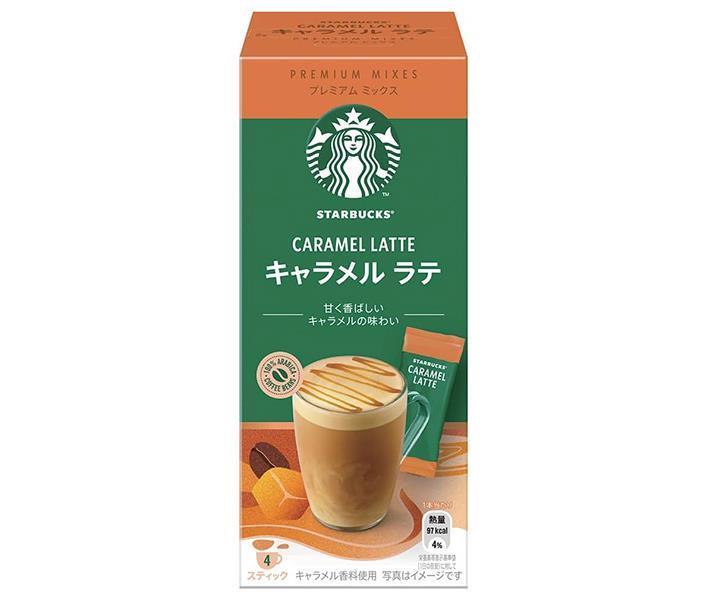 Nestle Japan Starbucks Premium Mixed Caramel Latte (23g x 4P) x 24 boxes [Shipped in Japan]