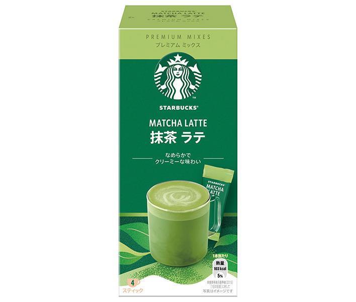 ネスレ日本 スターバックス プレミアム ミックス 抹茶ラテ (24g×4P)×24箱入【日本出荷】