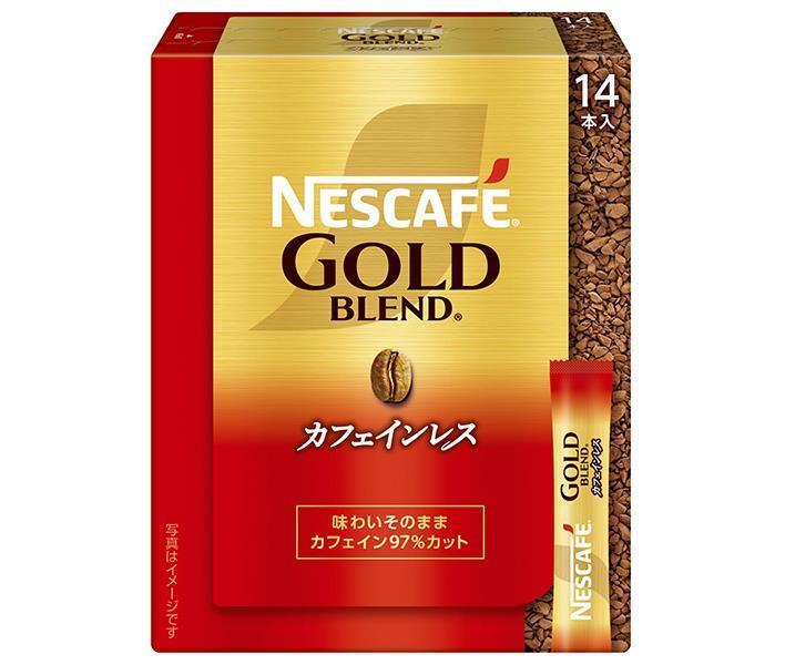 Nestlé Japan Nescafe Gold Blend Decaffeinated Stick Black (2g x 14P) x 12 boxes [Shipped in Japan]