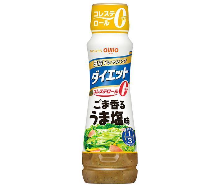 Nissin Oilio Nissin Dressing Diet Sesame Flavor Salt Flavor 185ml PET bottle x 12 bottles [Shipped in Japan]