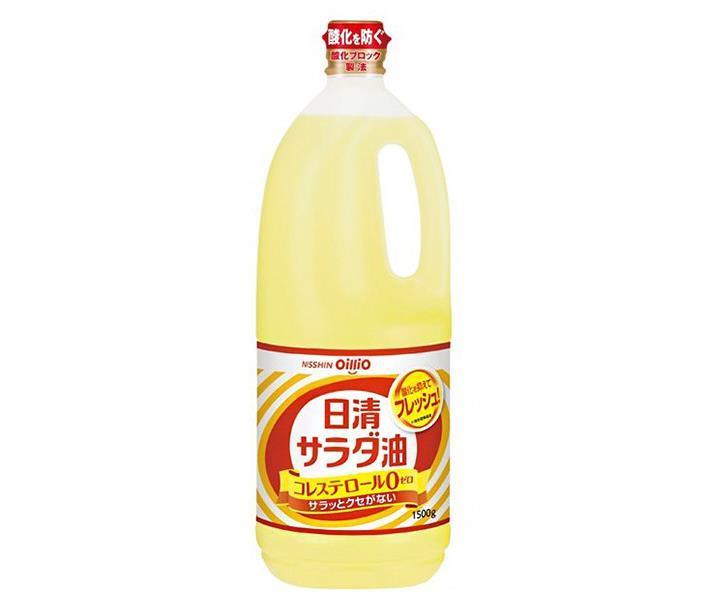 Nissin Oilio Nissin Salad Oil 1500g x 10 bottles [shipped in Japan]