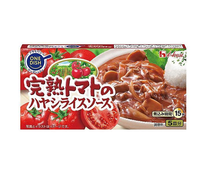 ハウス食品 完熟トマトのハヤシライスソース 92g×10個入【日本出荷】