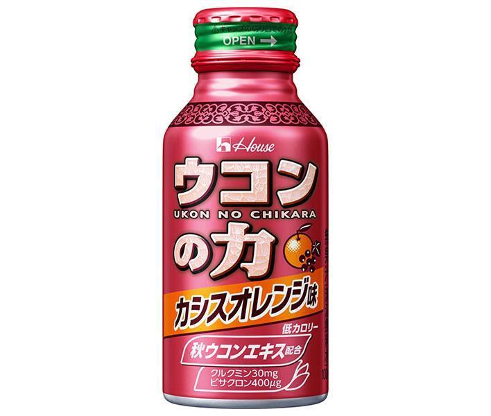 House Wellness The Power of Turmeric Cassis Orange Flavor 100ml Bottle Can x 60 [Shipped in Japan]