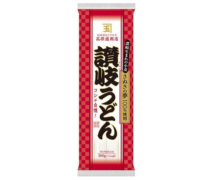 ニップン 高原通商店 讃岐うどん(国産小麦) 360g×25袋入【日本出荷】