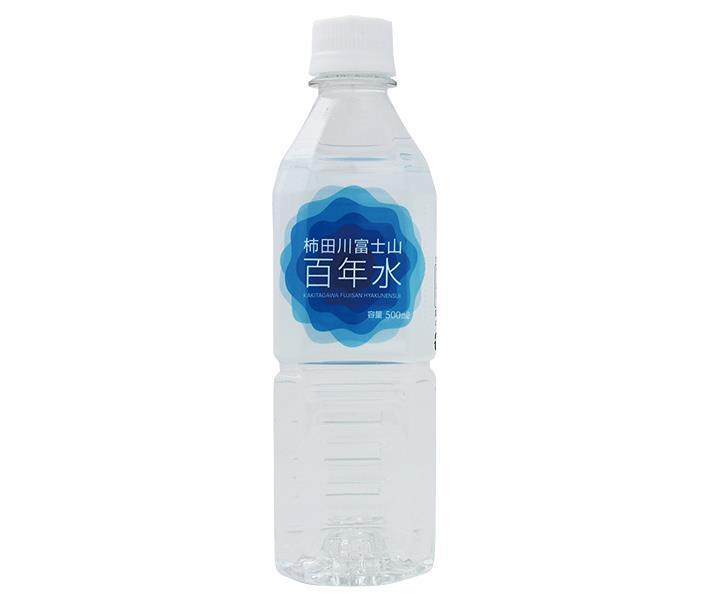 柿田川富士山 百年水 500mlペットボトル×24本入【日本出荷】