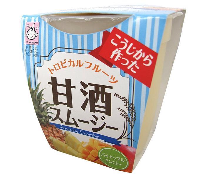 Yamaku Foods Amazake Smoothie Tropical Fruit 180g x 12 pieces [Shipped in Japan]