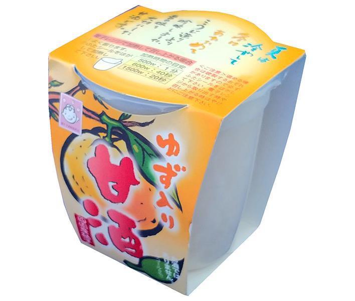 ヤマク食品 ゆず入り甘酒 180g×12個入【日本出荷】