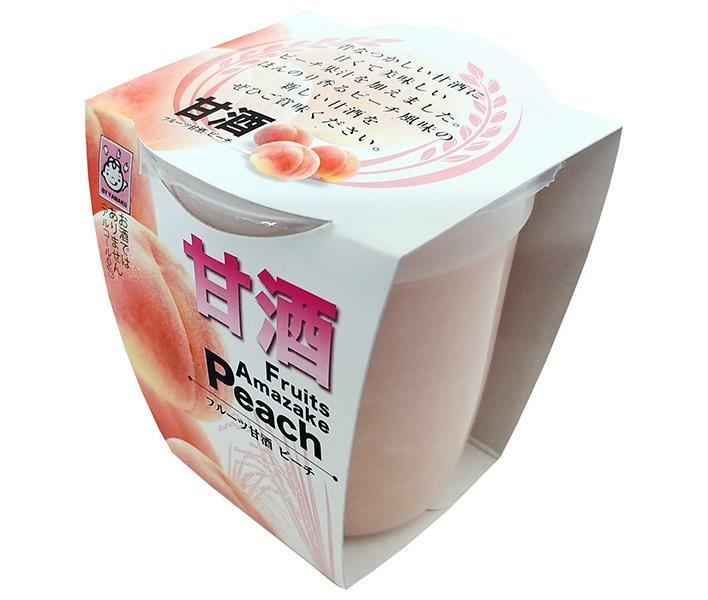 Yamaku Foods Fruit Amazake Peach 180g x 12 pieces [Shipped in Japan]