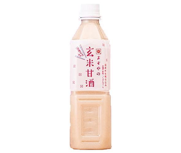 ますやみそ 玄米甘酒 500mlペットボトル×12本入【日本出荷】