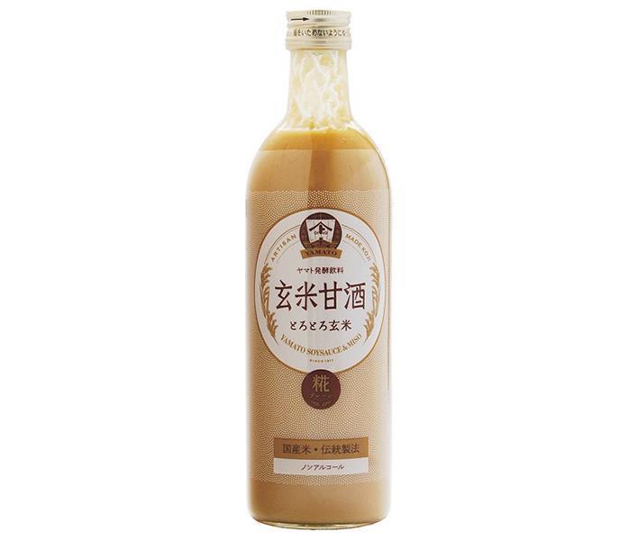 ヤマト醤油味噌 玄米甘酒 490ml瓶×12本入【日本出荷】