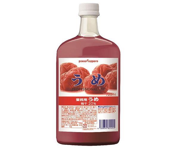 Pokka Sapporo commercial plum 720ml x 6 bottles [shipped in Japan]