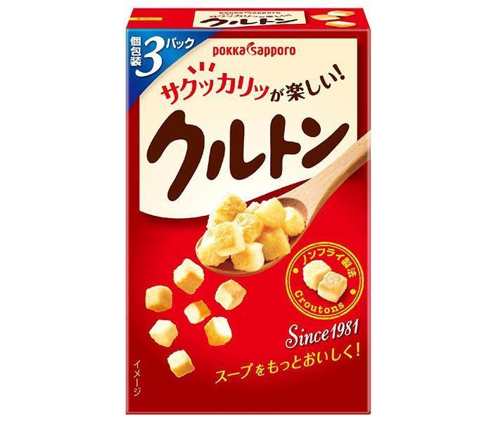 Pokka Sapporo Croutons (for soup) 21.0g (3P) x 30 pieces [Shipped in Japan]