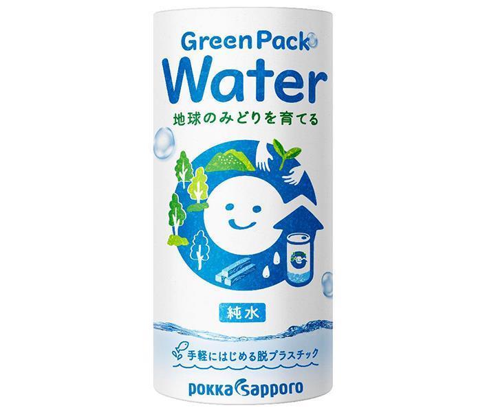 Pokka Sapporo Green Pack Water 195g cart can x 30 pieces [shipped in Japan]