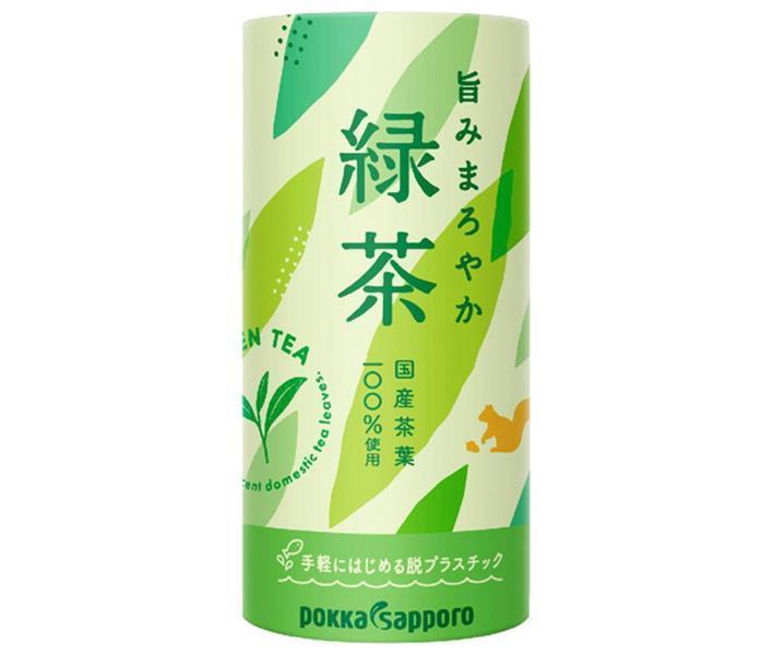 Pokka Sapporo Umami Mild Green Tea 195g cart can x 30 bottles [shipped in Japan]