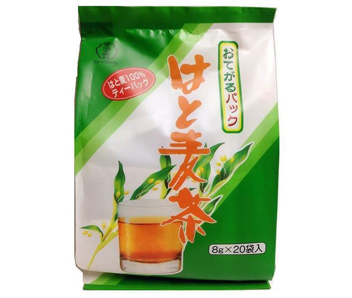 Uji no Tsuyu Tea Uji no Tsuyu Easy Hatomagi Tea Tea Bags 160g (8g x 20 bags) x 12 bags [Shipped in Japan]
