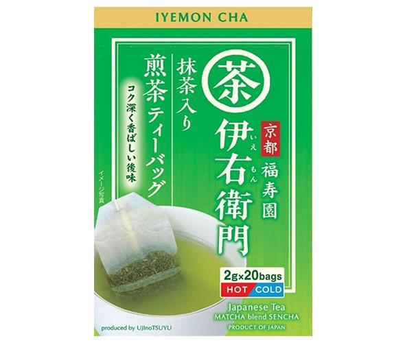 Uji Rouseicha Iyemon Matcha Sencha Tea Bags 2g x 20P x 12 Boxes [Shipped in Japan]