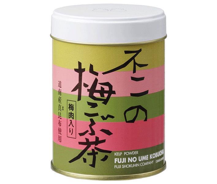 不二食品 不二の梅こぶ茶 50g缶×6個入【日本出荷】