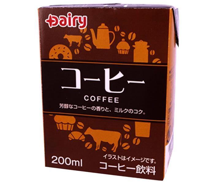 南日本酪農協同 デーリィ コーヒー 200ml紙パック×24本入【日本出荷】