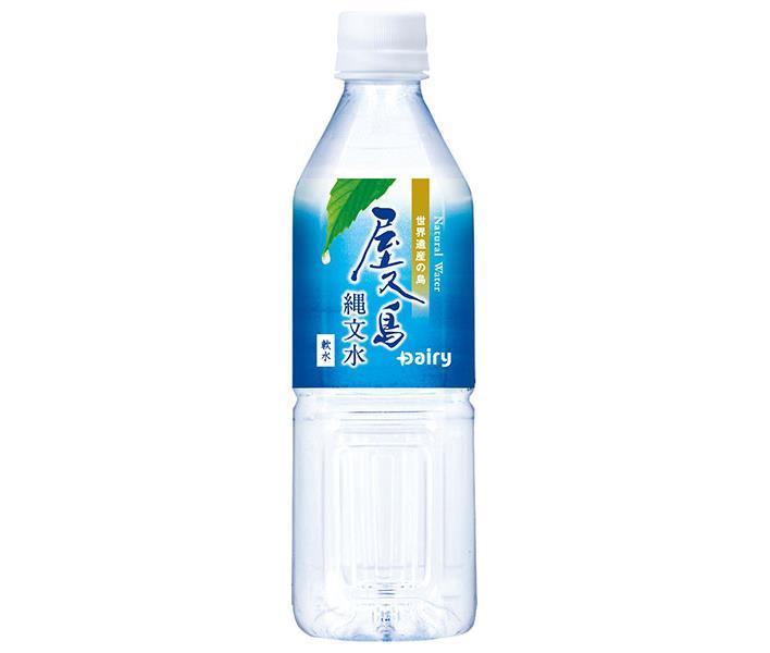 Southern Japan Dairy Cooperative Yakushima Jomon Water 500ml plastic bottles x 24 bottles [shipped in Japan]