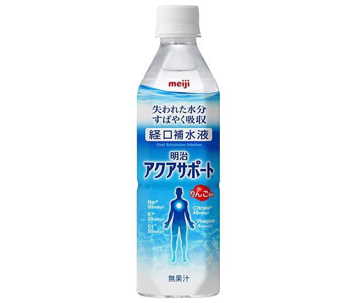 Meiji Aqua Support 500ml plastic bottle x 24 pieces [shipped in Japan]