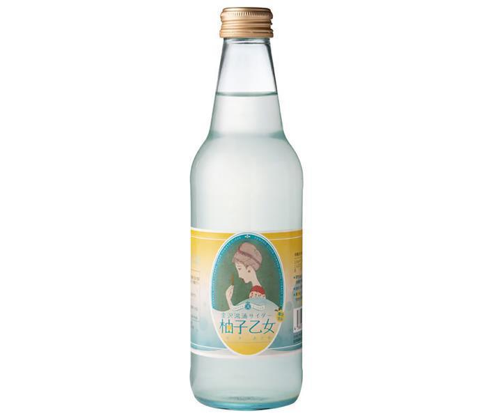 Ante(アンテ) 金沢湯涌サイダー 柚子乙女 340ml瓶×24本入【日本出荷】