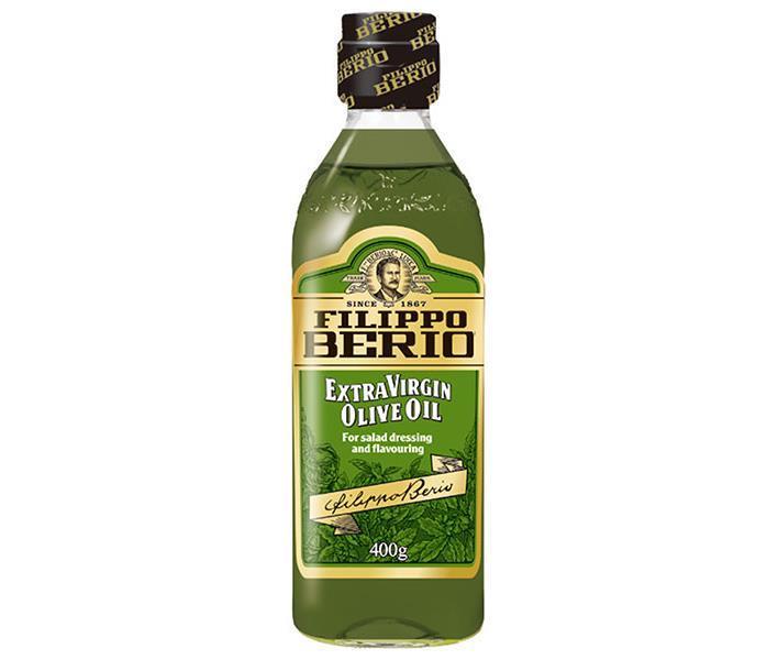 J-Oil Mills FILIPPO BERIO Extra Virgin Olive Oil 400g bottle x 12 bottles [Shipped in Japan]